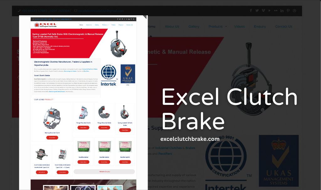 Best Industrial Product Manufacturer Website Designer