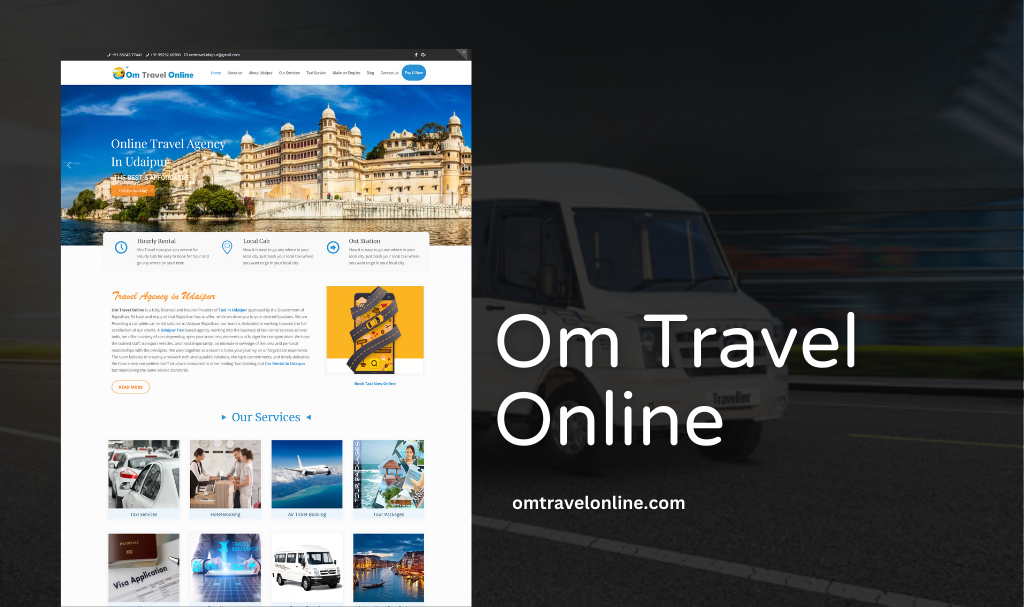 Travel Agency Website Design