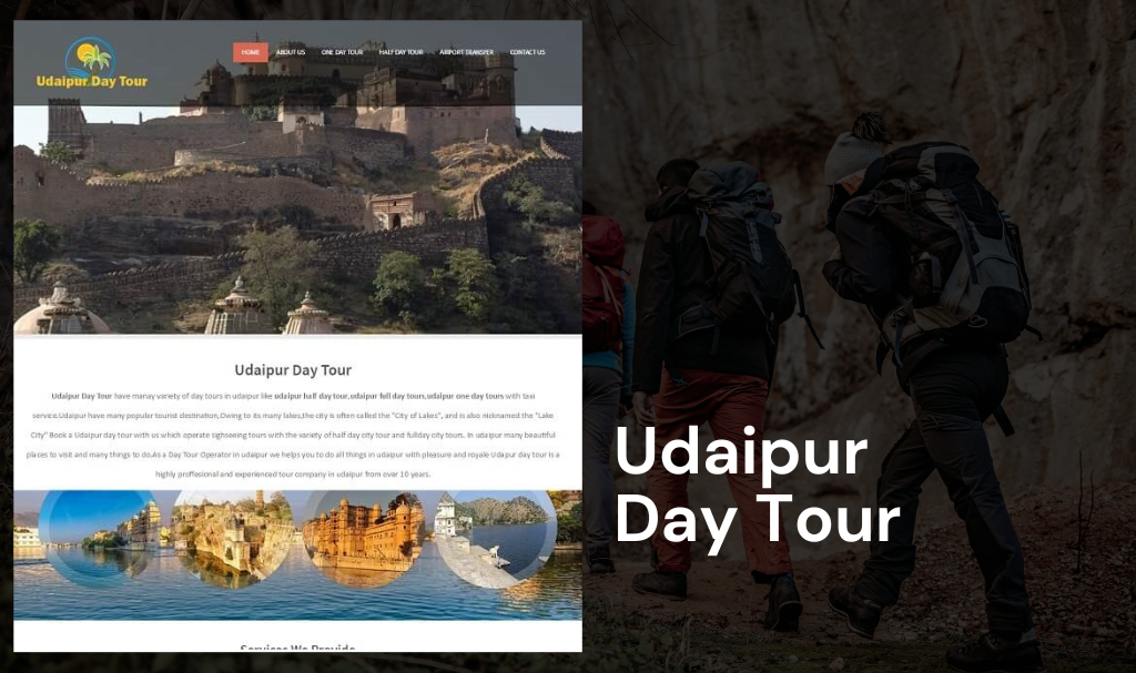 Tour Company Website Designer in Udaipur