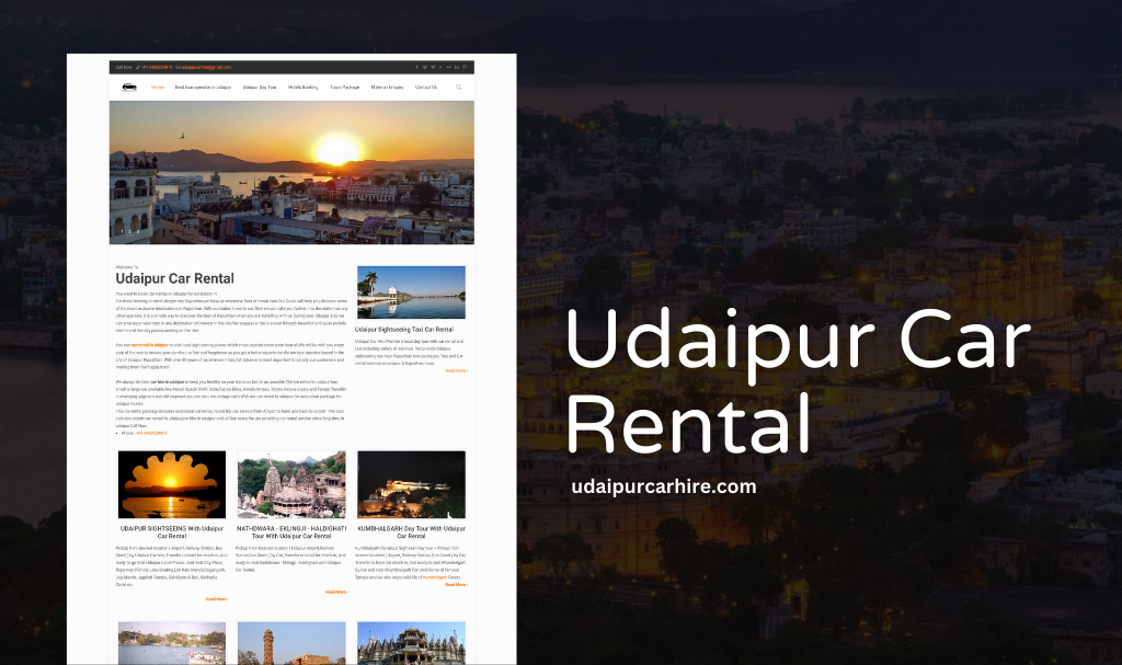 Car Rental Website Designer