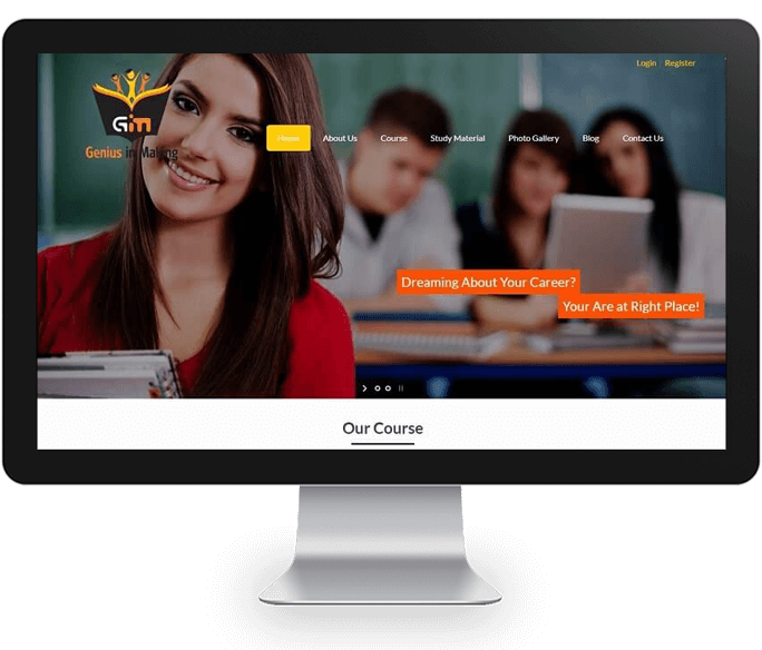 Academy Website Designer