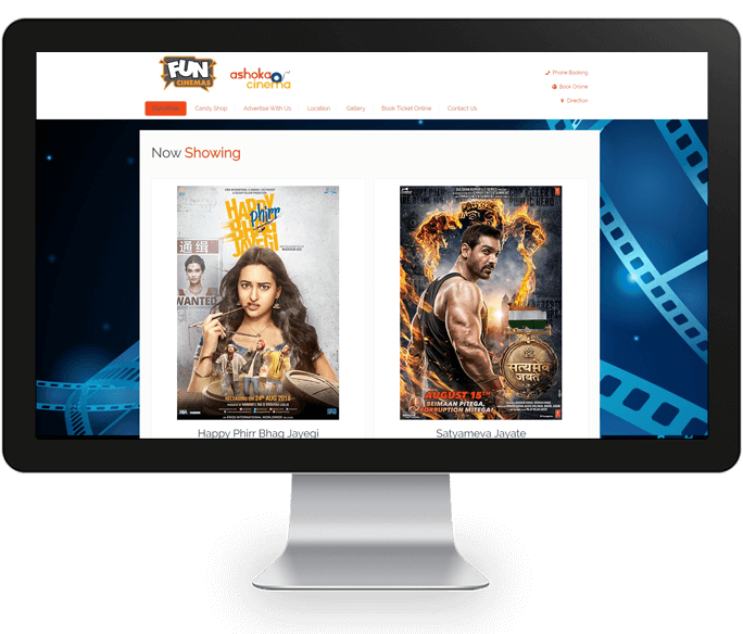 Cinema Website Designer