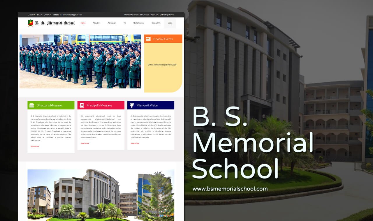 school web design company