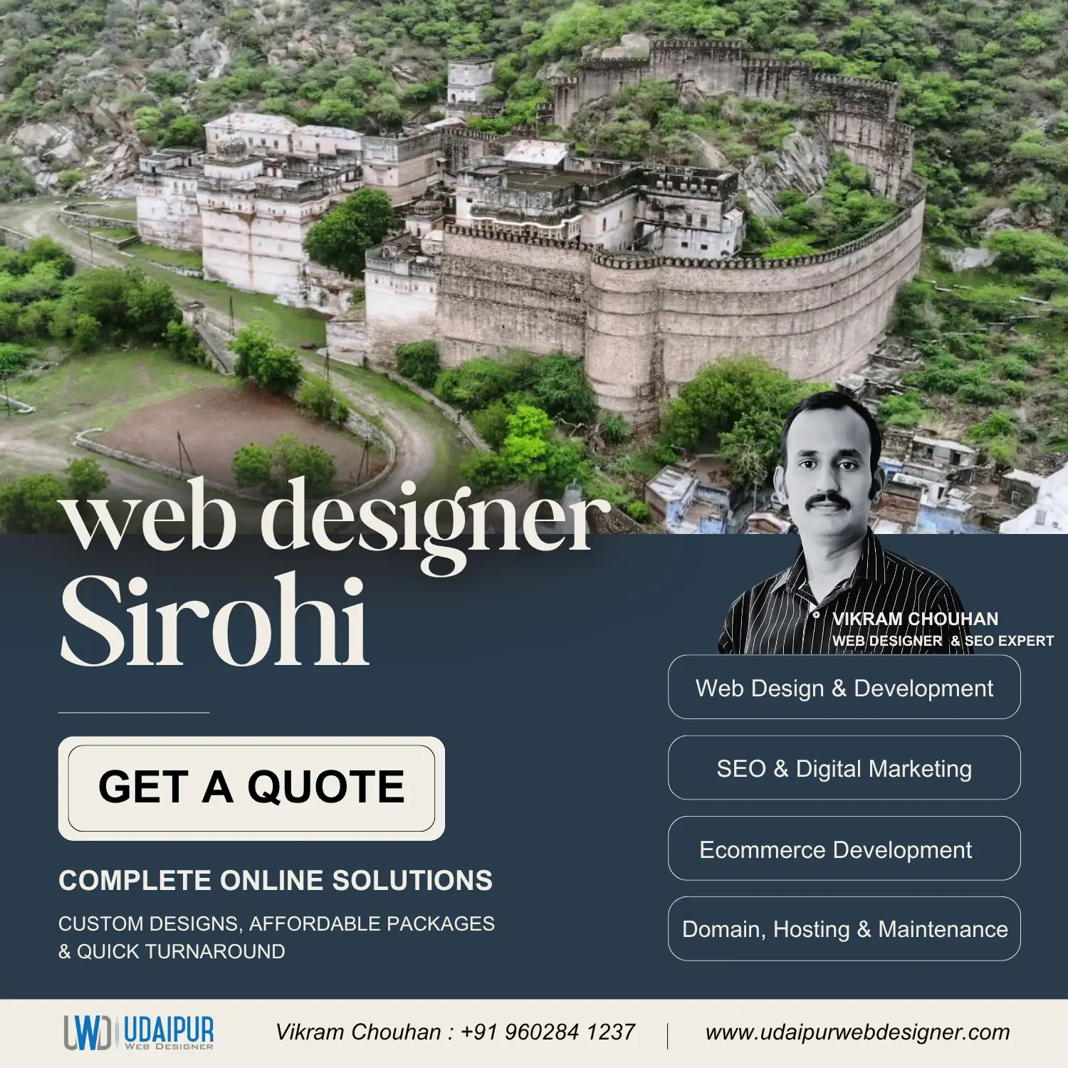 Web Designer Sirohi