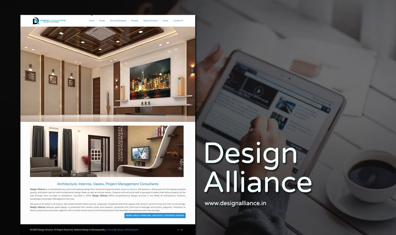 architect website design