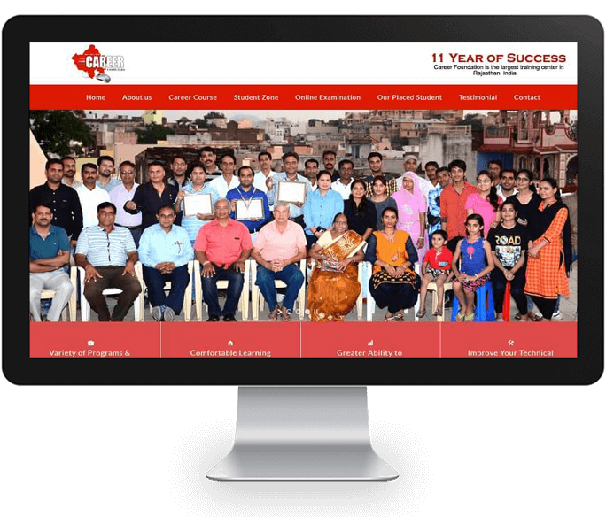 computer-institute-website-design