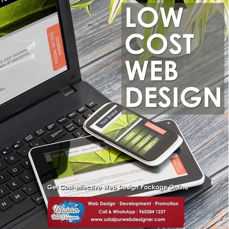 Website design cost India
