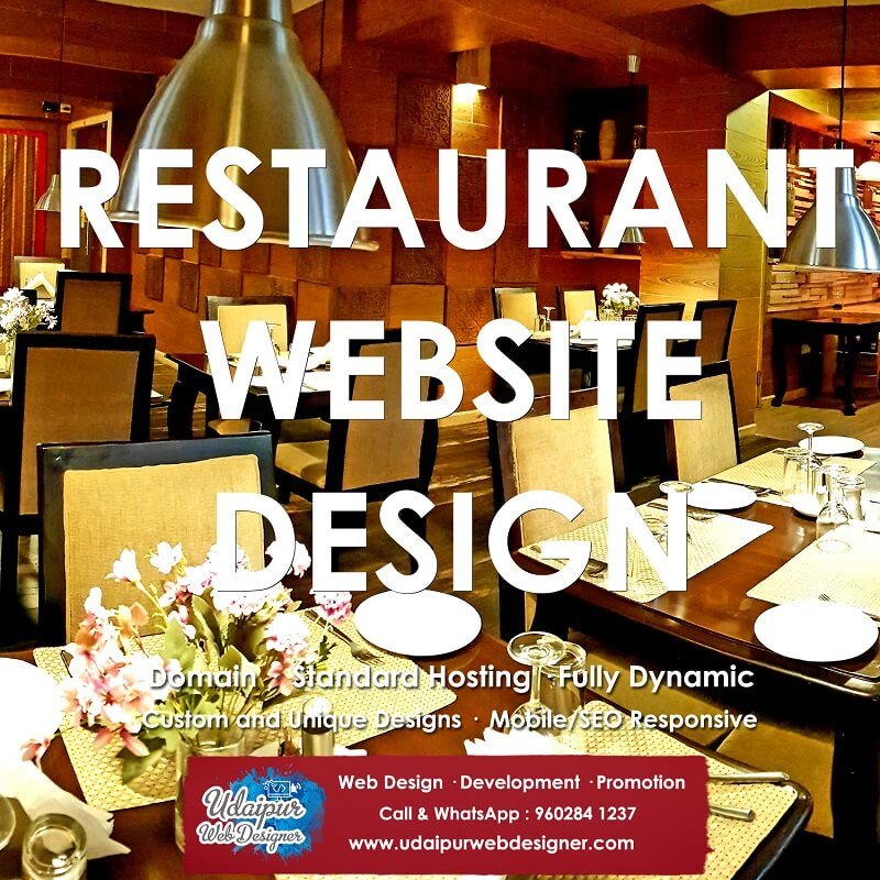 Restaurant Website Design services india
