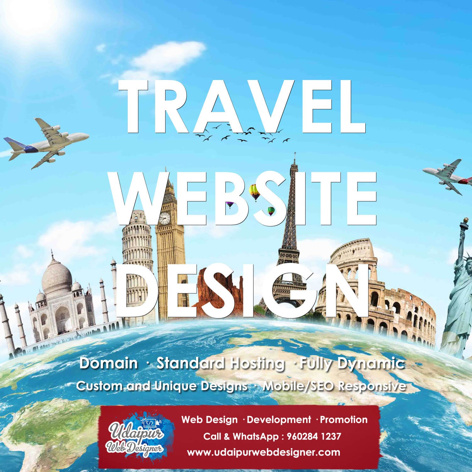 Tour Travel Website Design India