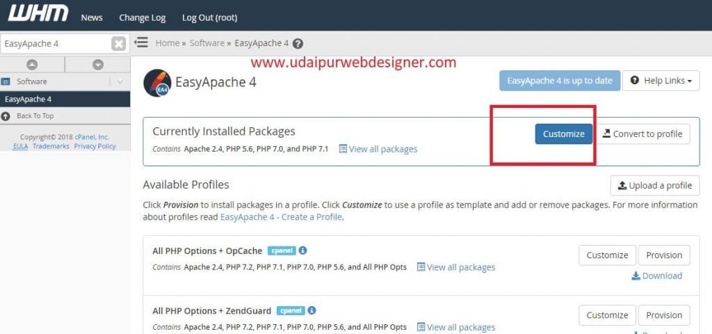PHP ZipArchive module must be installed WHM Problem Solved