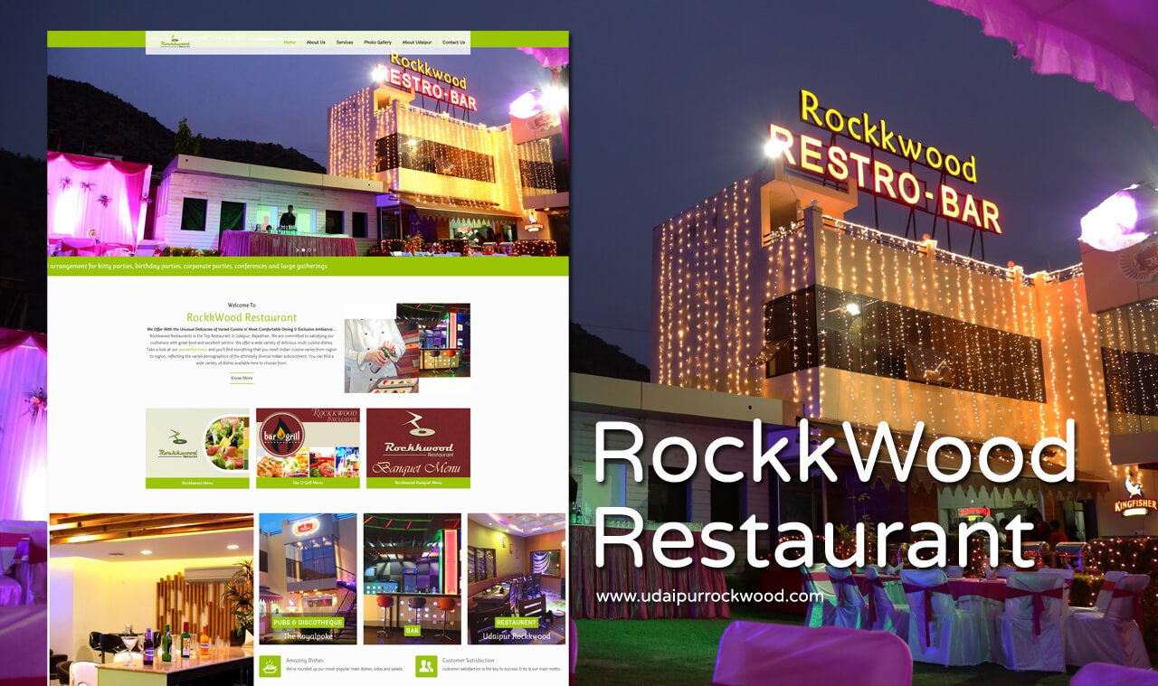 Restaurant Website Design Udaipur