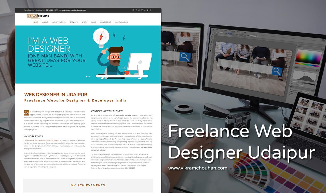 personal website designer