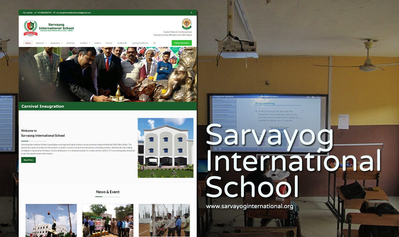 school website designer
