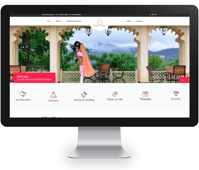 wedding-organizer-website-design