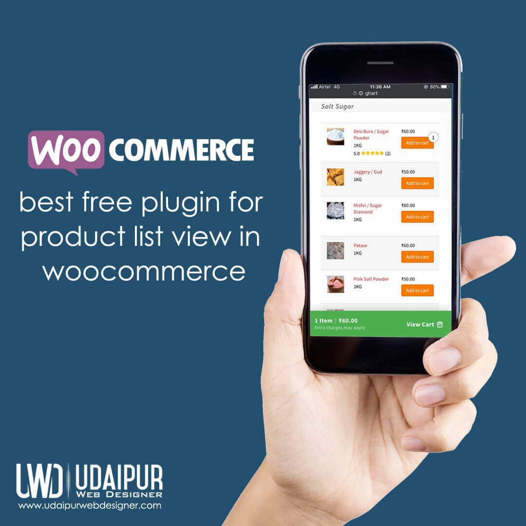 free plugin for product list view in woocommerce