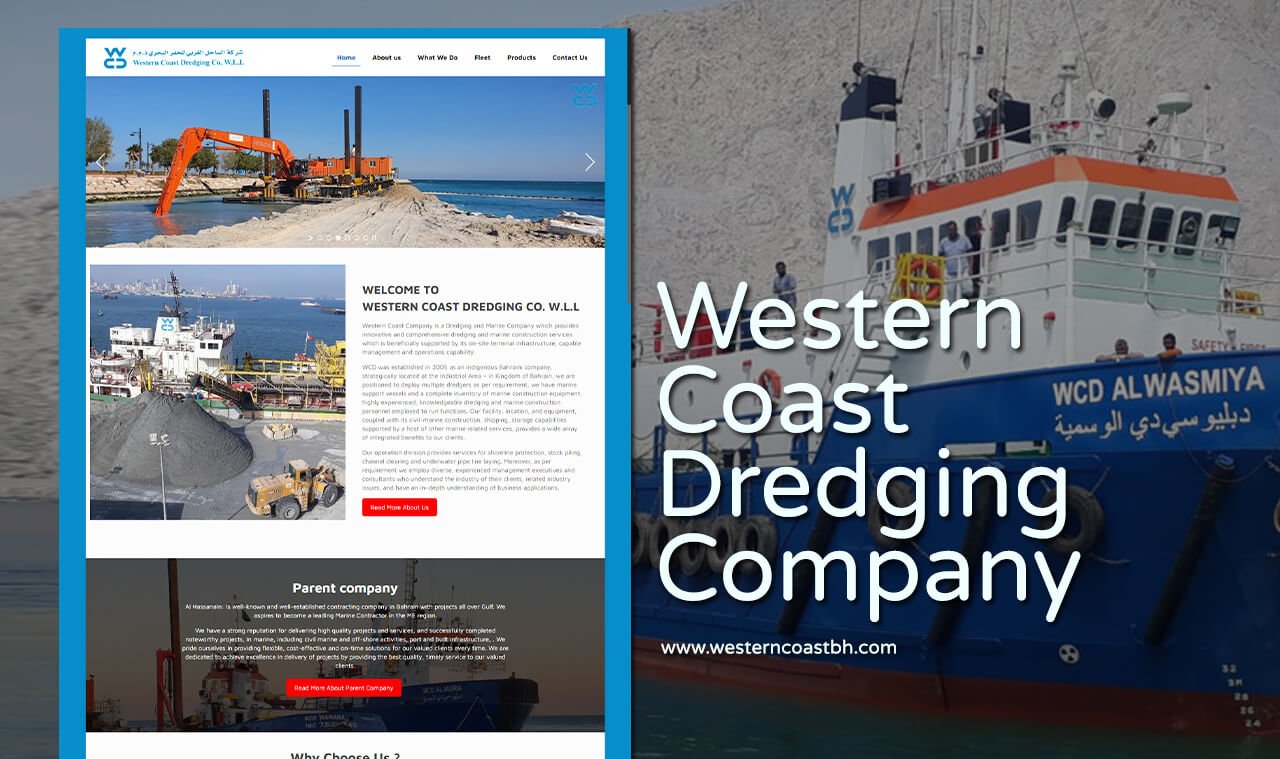 Dredging-and-Marine-Services-website-designer