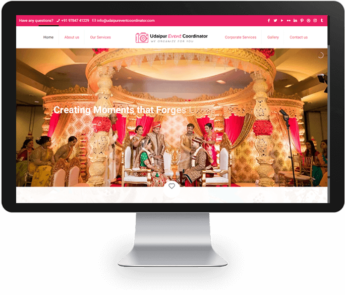 Event Planner Website Designer