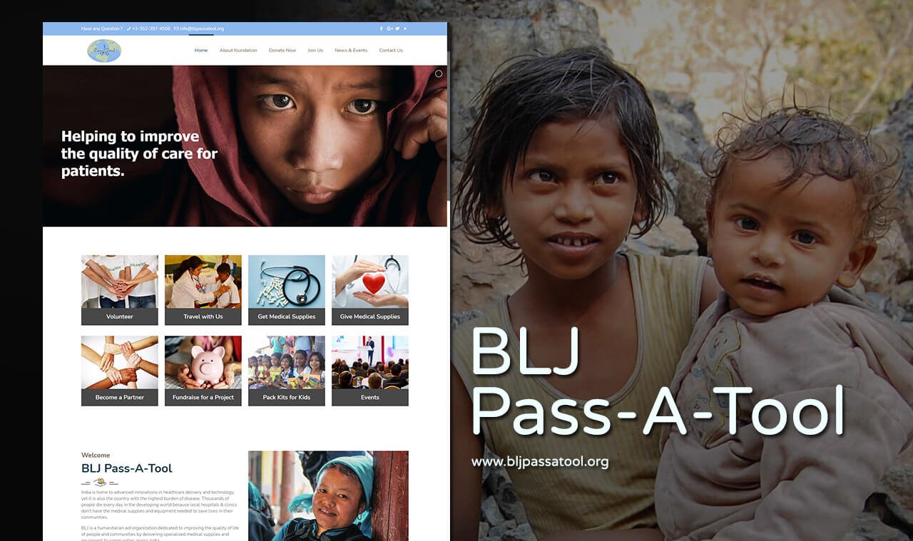 Healthcare Foundation Website Designers