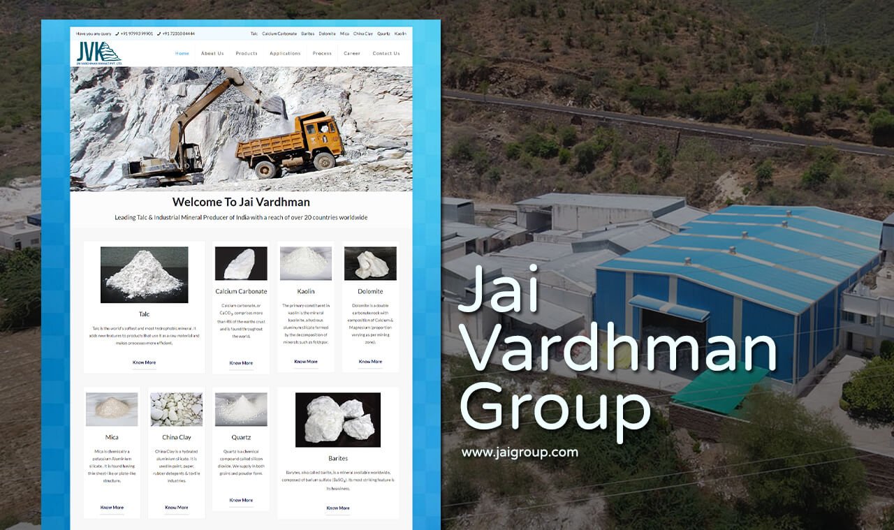 Mineral-Manufacturer-Company-Website-Design