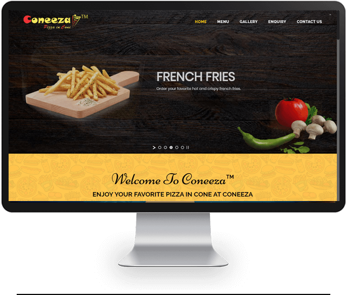Pizza Corner Website Designer