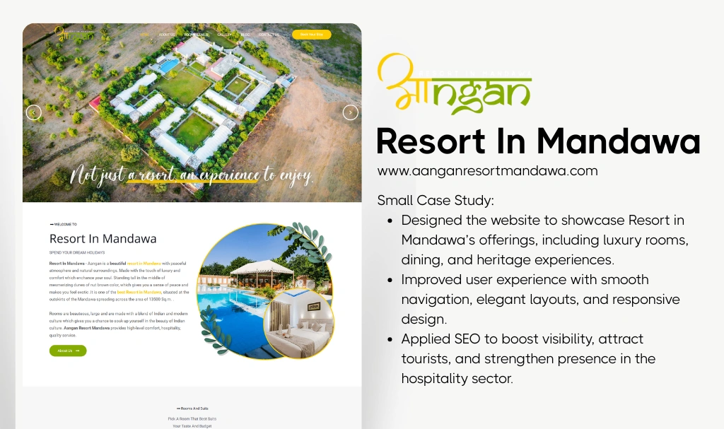 Resort Website Designer 1