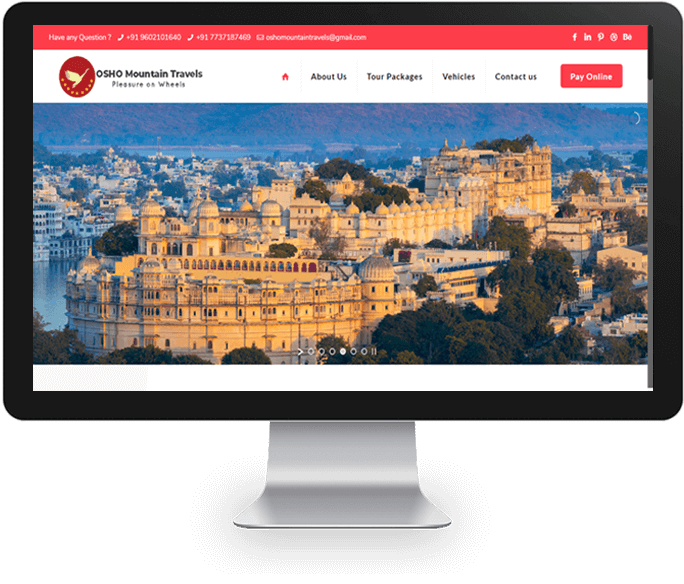Tour & Travel Planner Website Designer