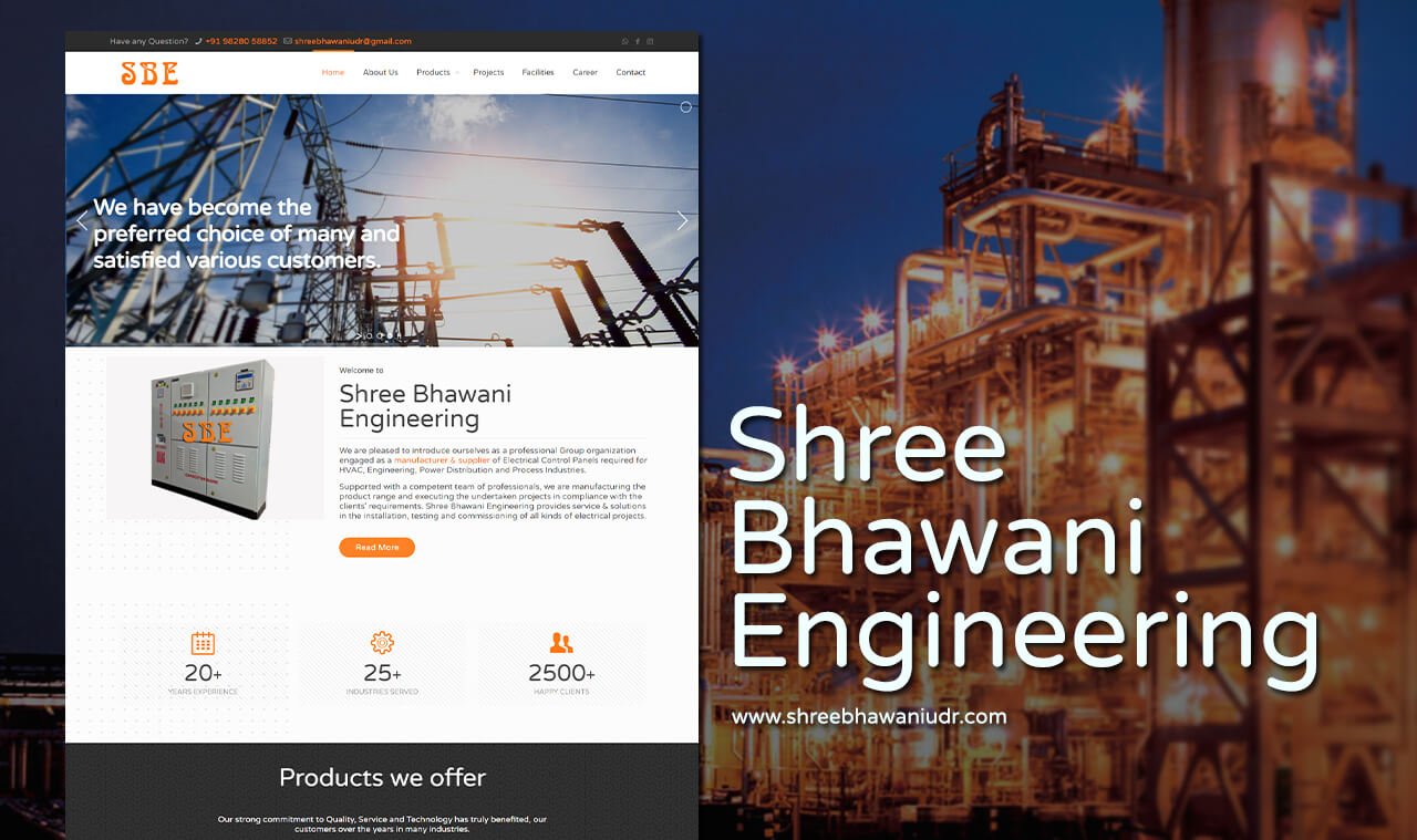 electrical-products-manufacture-website-design