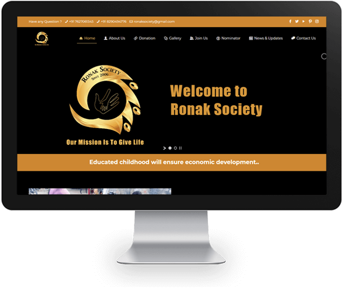 Ngo website design company udaipur