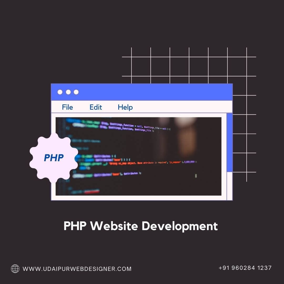 PHP website development in Udaipur