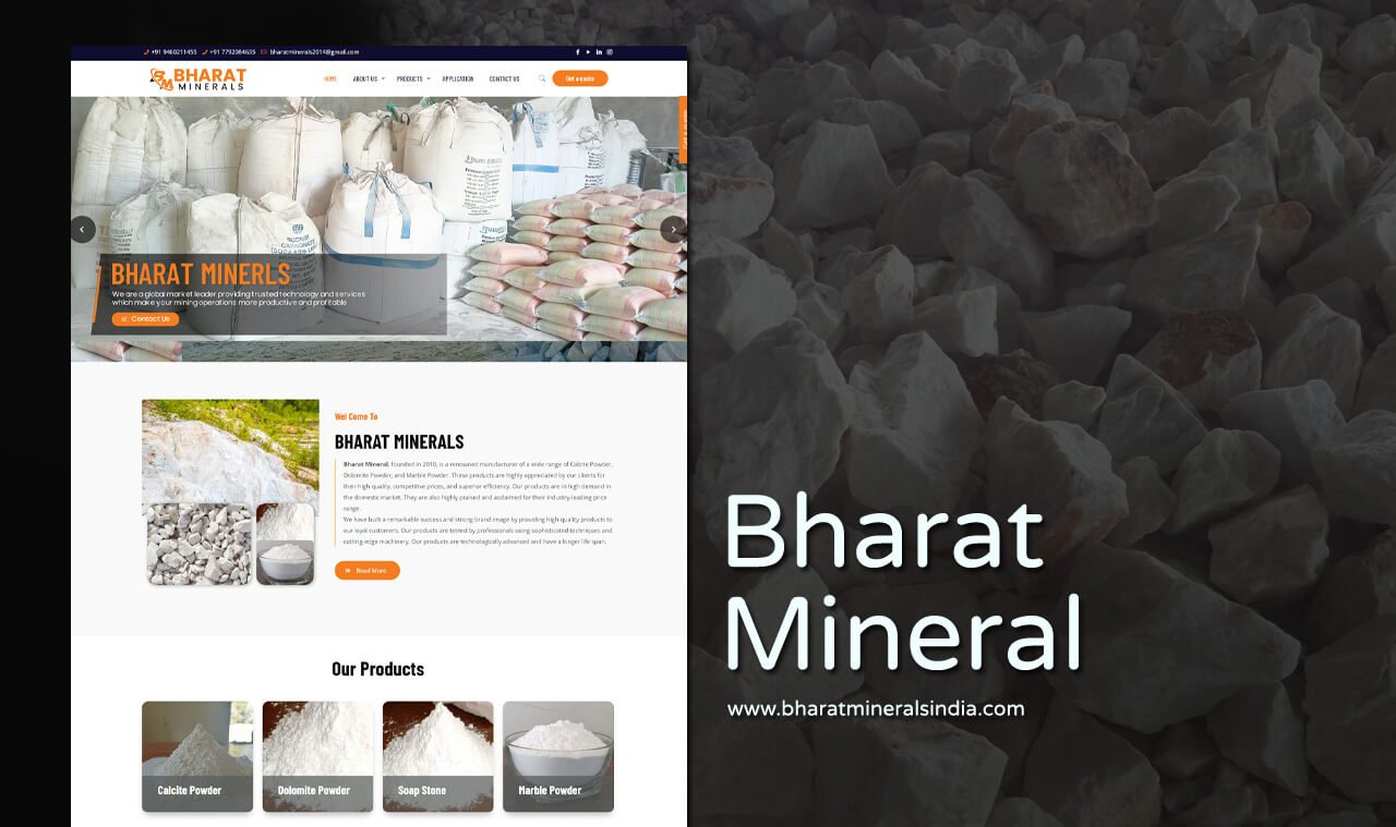 best website designer for mining industry
