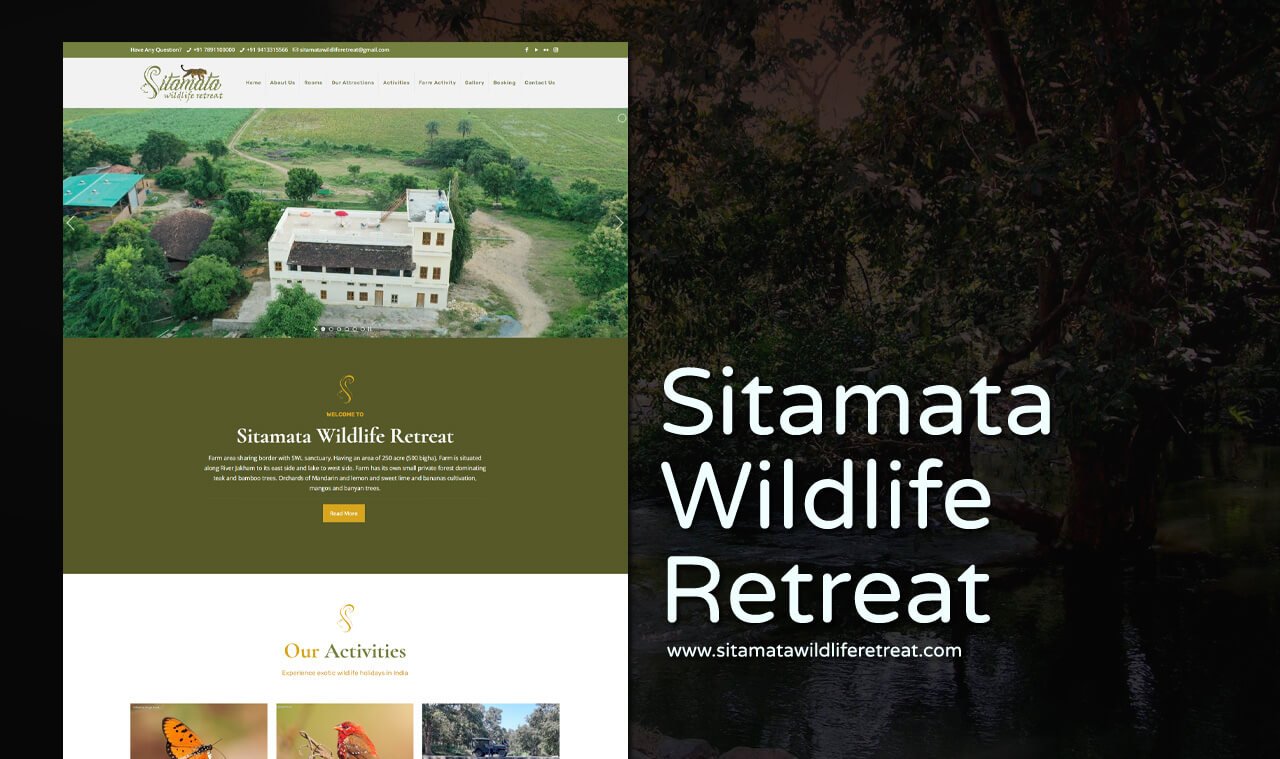 farm house website designer in udaipur india