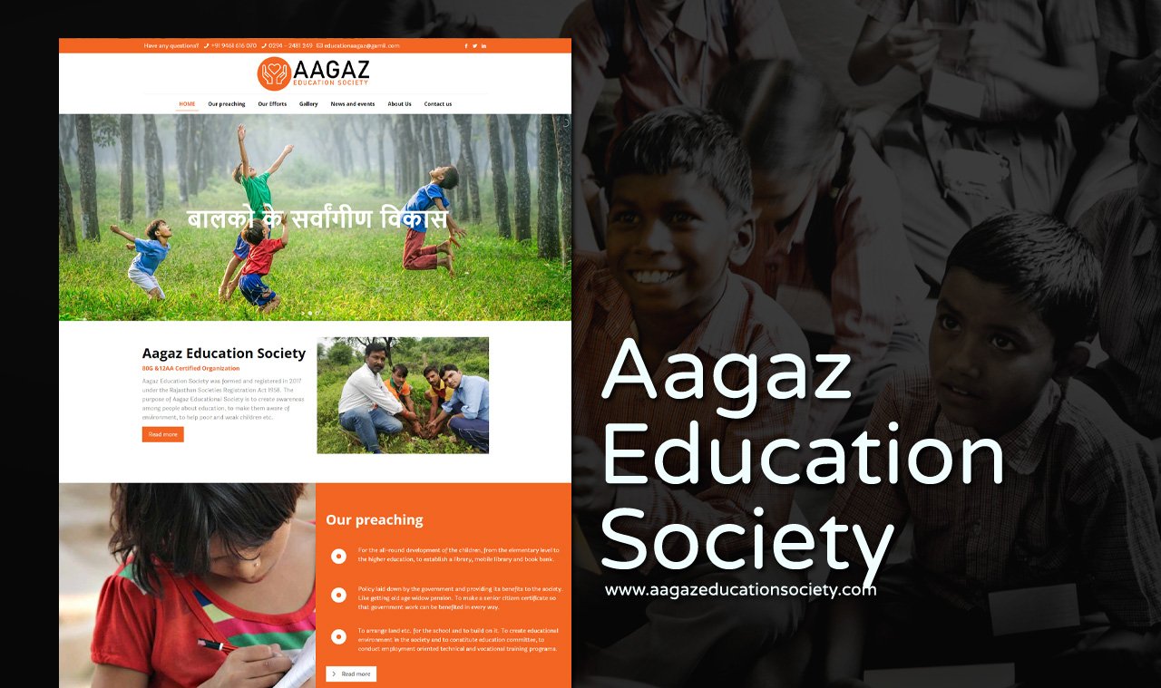 ngo website designer in udaipur