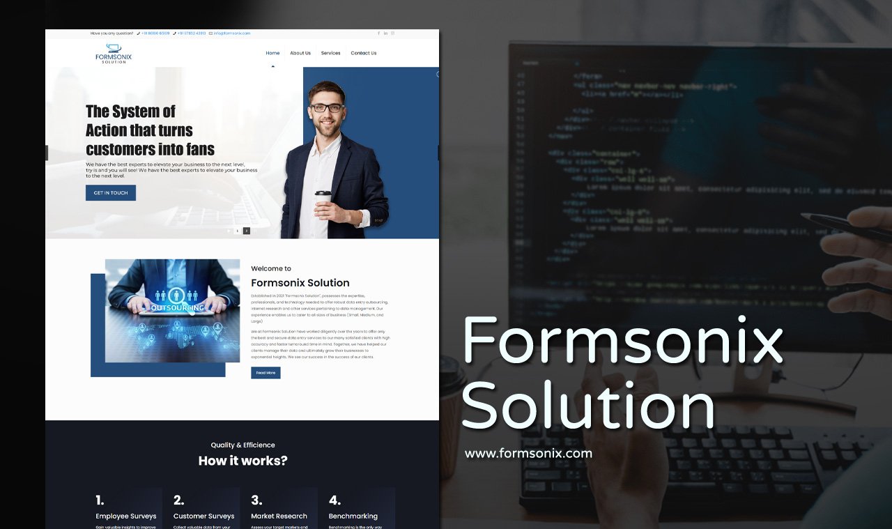 outsourcing company website designer in udaipur india