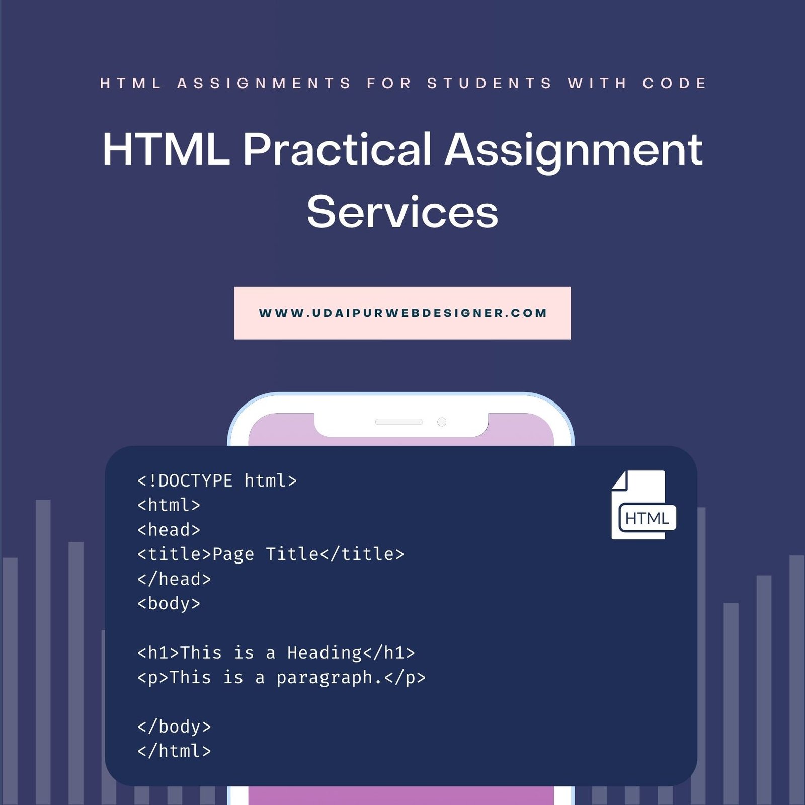 HTML Practical Assignment