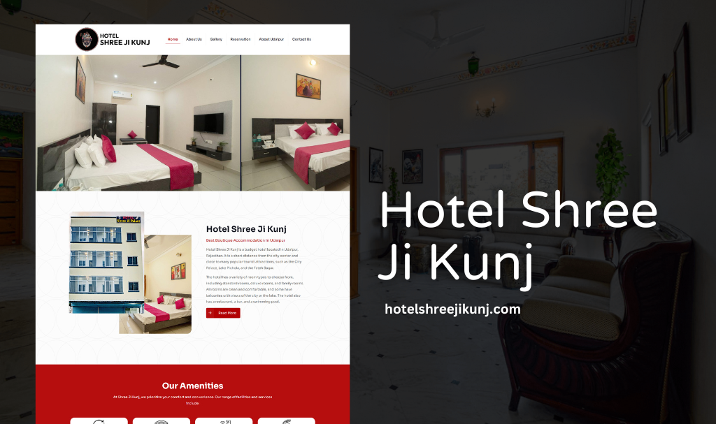 Budget Hotel Website Designer Udaipur
