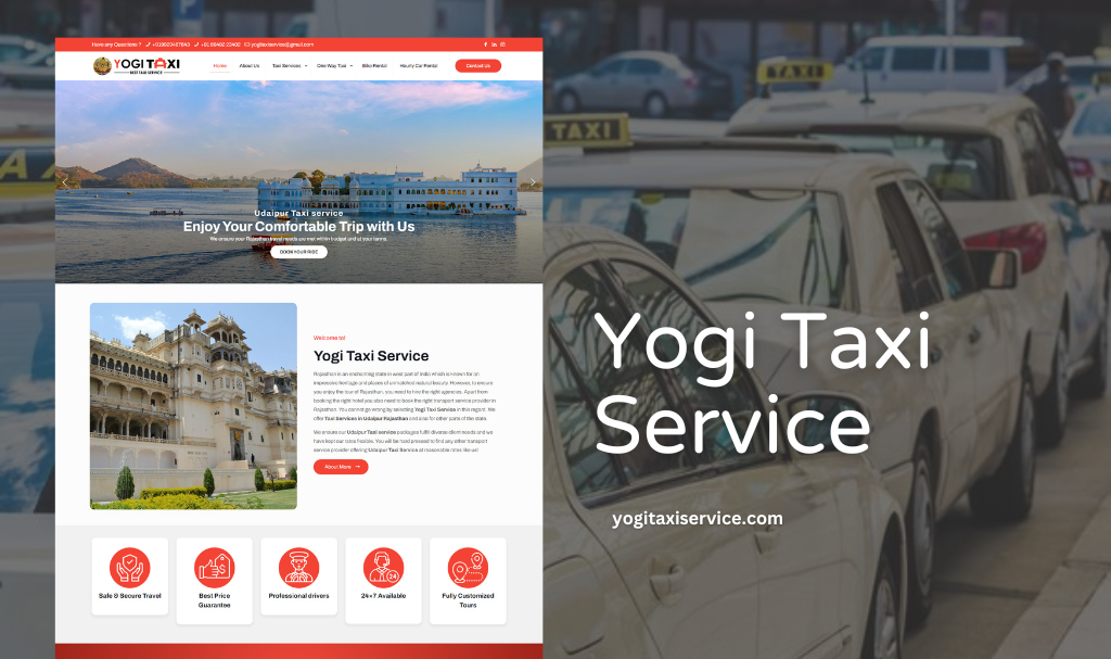 Taxi services Website Designer Udaipur
