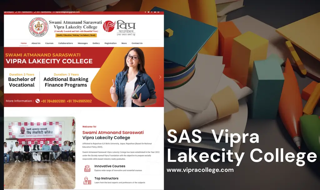 Stunning College Website Design