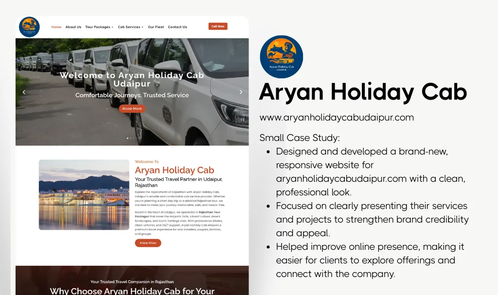 Cab Website Designer