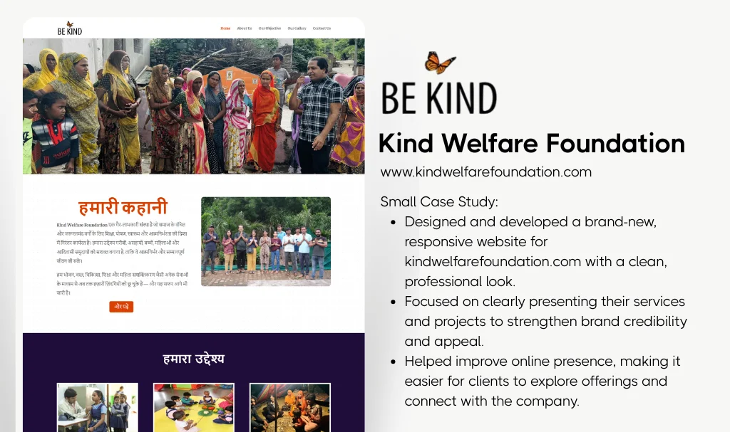 Ngo non profit Website Designer