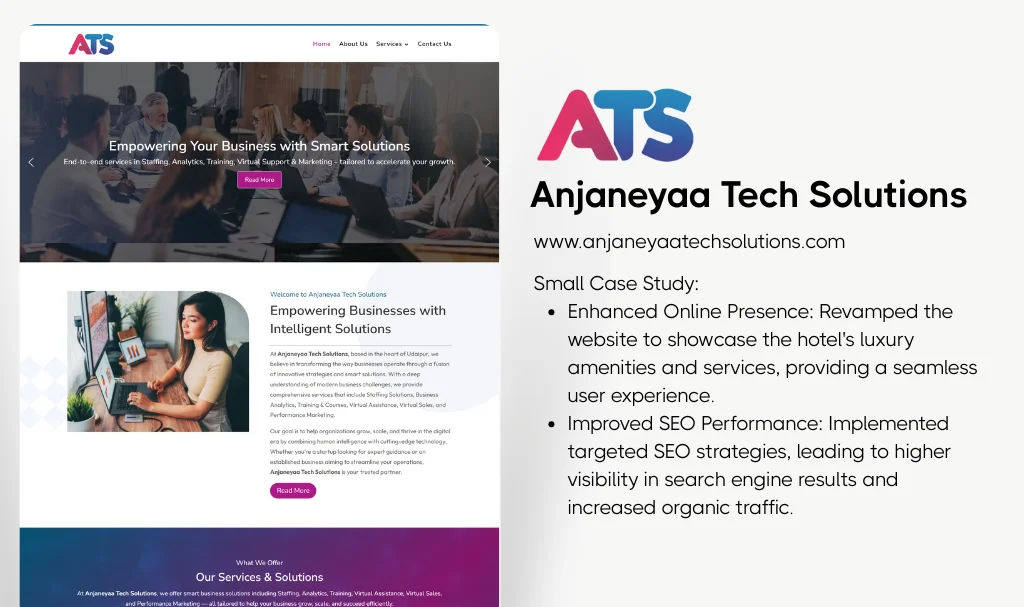 Outsourcing Company Website Designer
