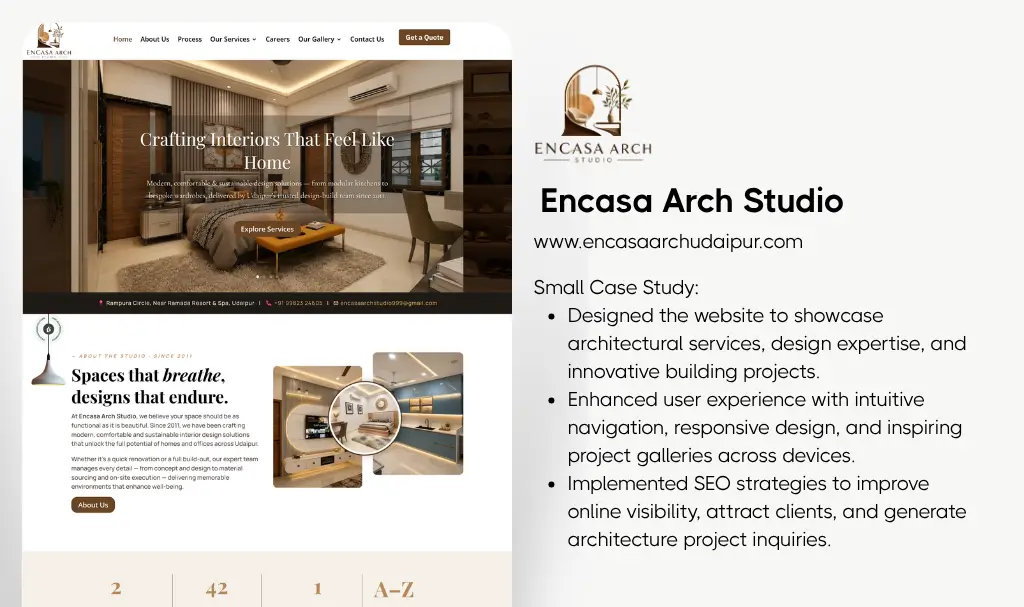 Architect website designer udaipur rajasthan