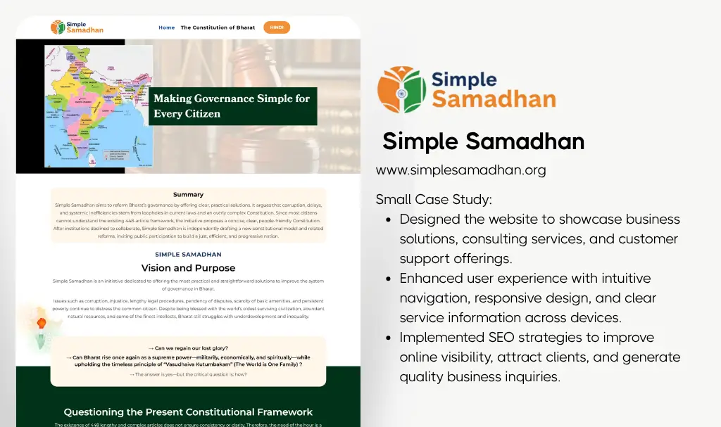 Best legal consaltant website designer udaipur rajasthan