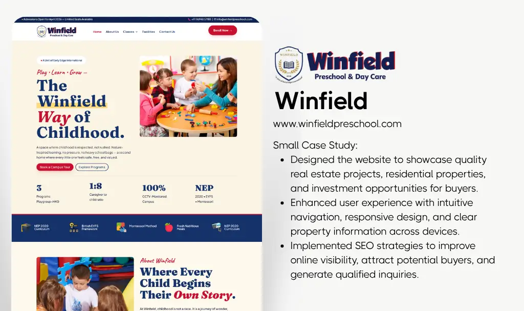 Modern educational website designer udaipur rajasthan