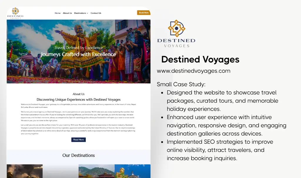 Premium travel website designer udaipur rajasthan