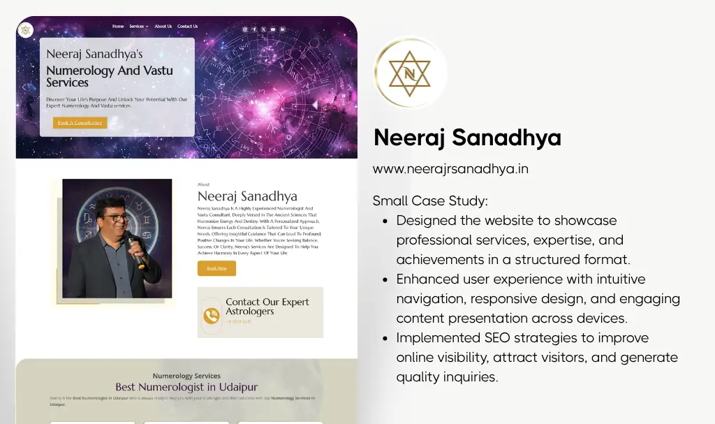 Vastu consultant website designer udaipur rajasthan