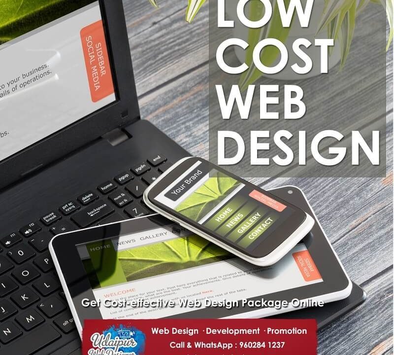 Website design cost India