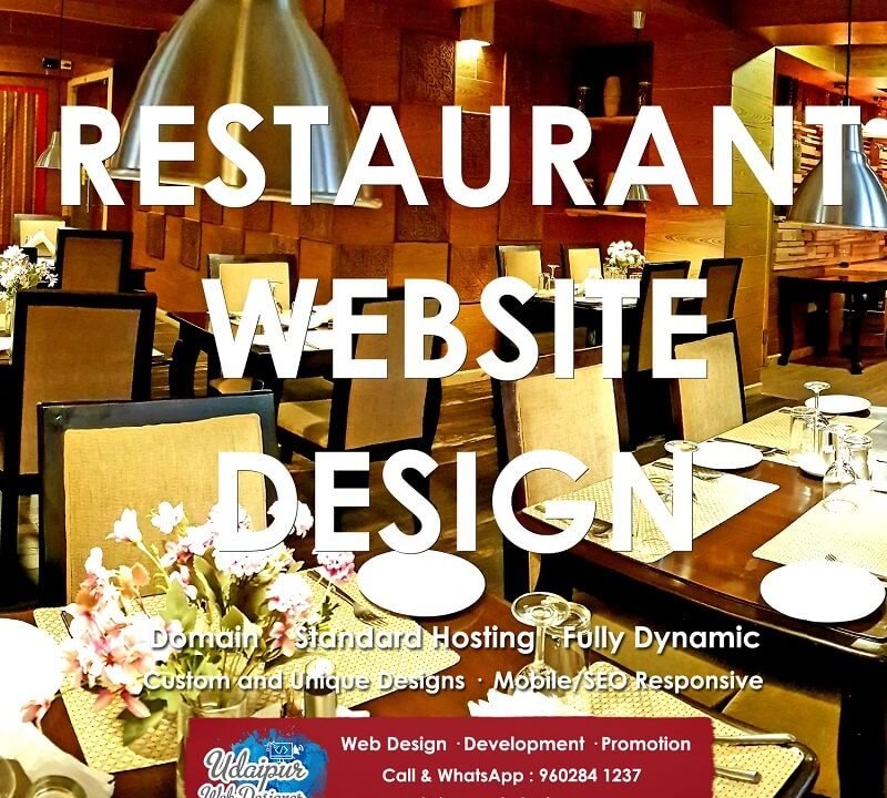 Restaurant Website Design services india