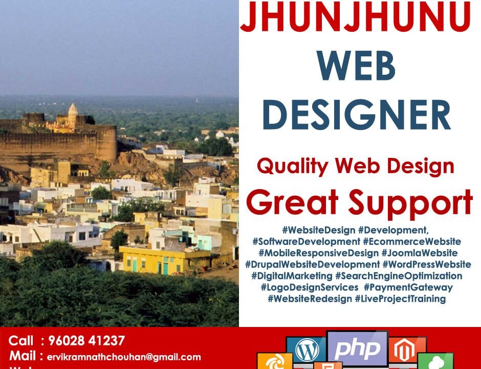 Web Designer in Jhunjhunu