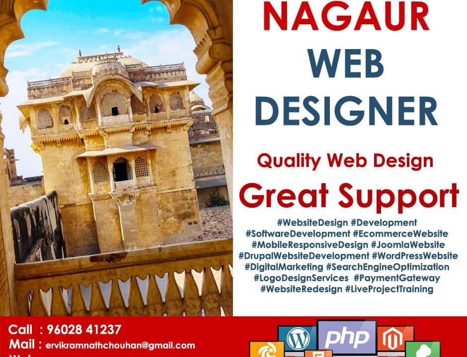 Web Designer Nagaur, rajasthan