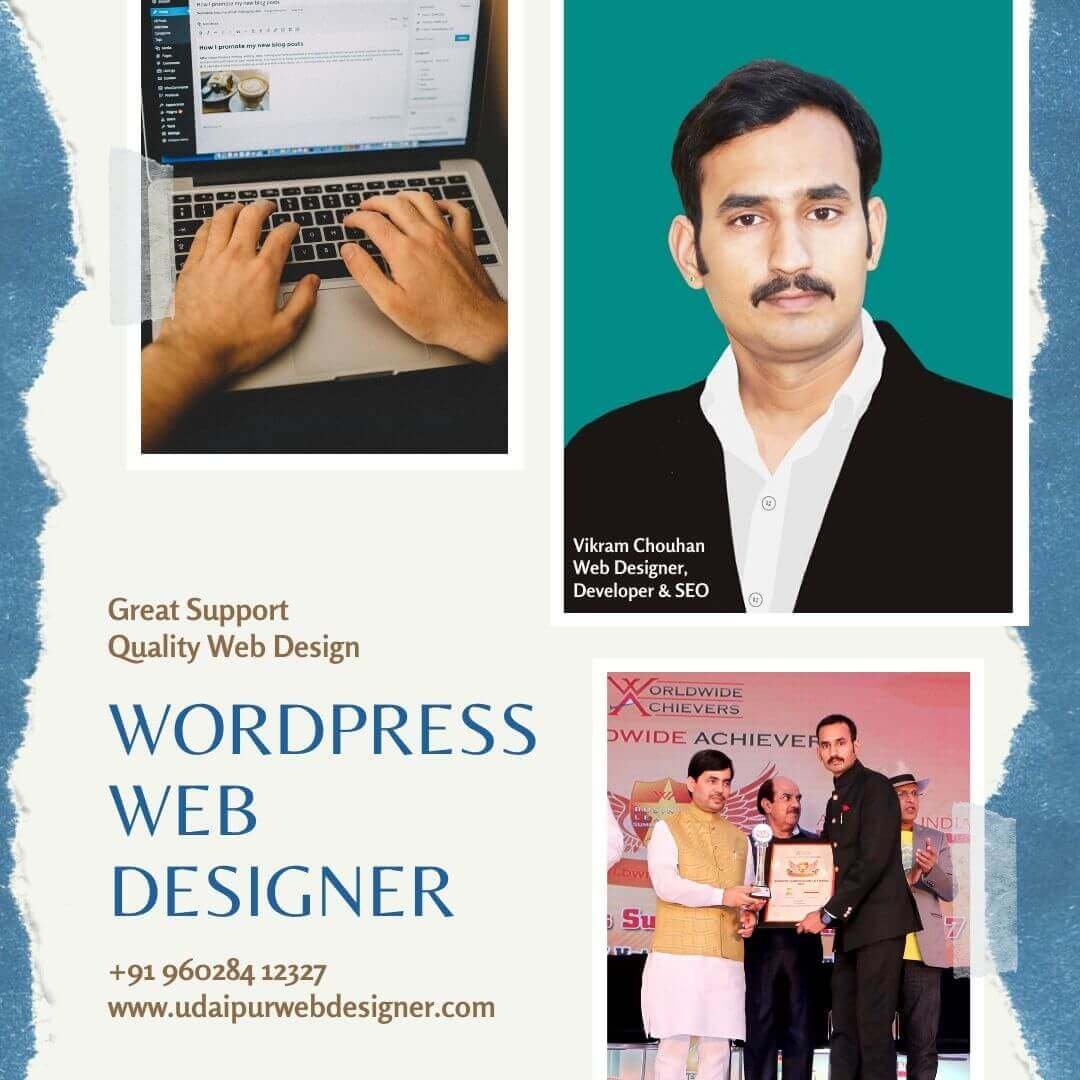 wordpress web developer in udaipur